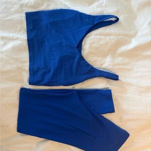 Aerie OFFLINE Blue Activewear Top